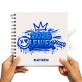 School Leaver Memory book Blue