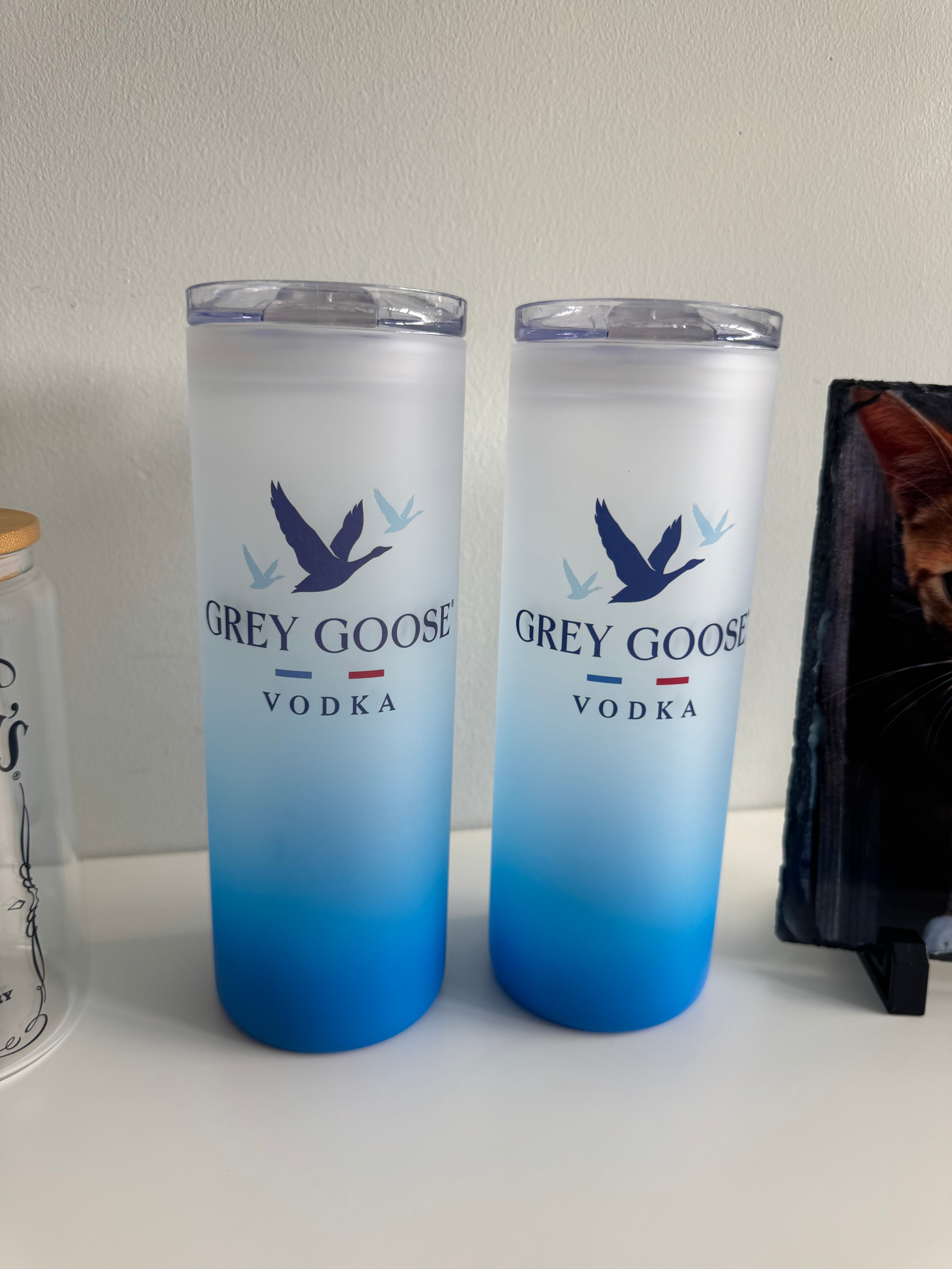 Grey Goose Ombre Glass Tumbler